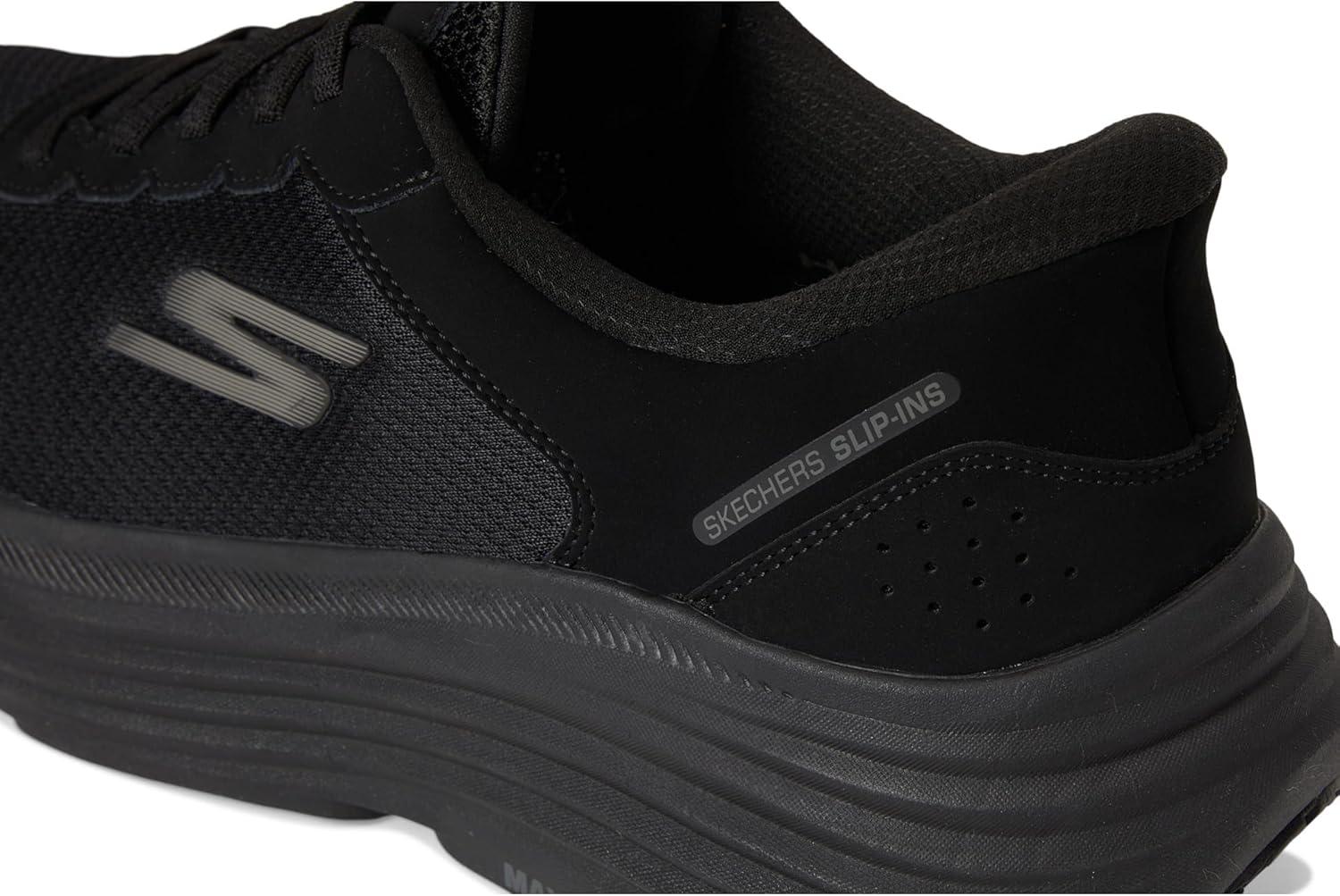 imageSkechers Mens Mens Hands Free Slipins Max Cushioning Endeavour Cardova SneakerBlackBlack