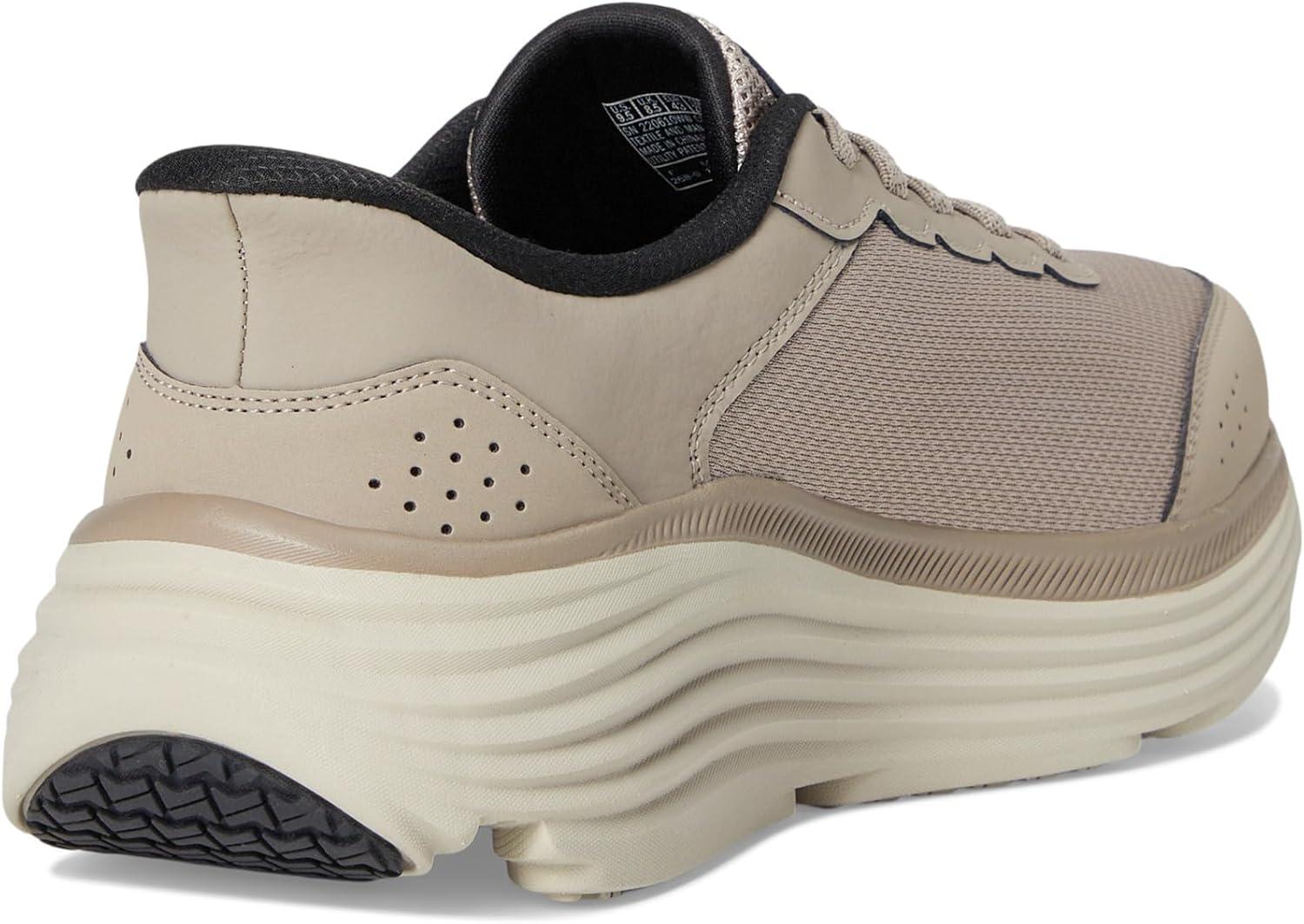 imageSkechers Mens Mens Hands Free Slipins Max Cushioning Endeavour Cardova SneakerTaupeBlack