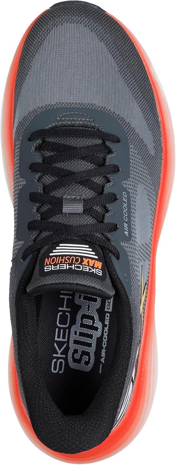 imageSkechers Mens Mens Hands Free Slipins Max Cushioning Endeavour Exciton SneakerCharcoalMulti