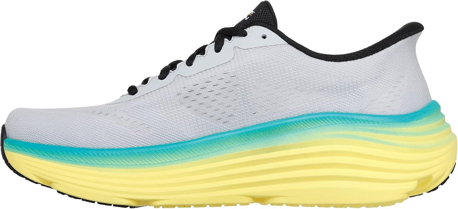 imageSkechers Mens Mens Hands Free Slipins Max Cushioning Endeavour Exciton SneakerWhiteMulti