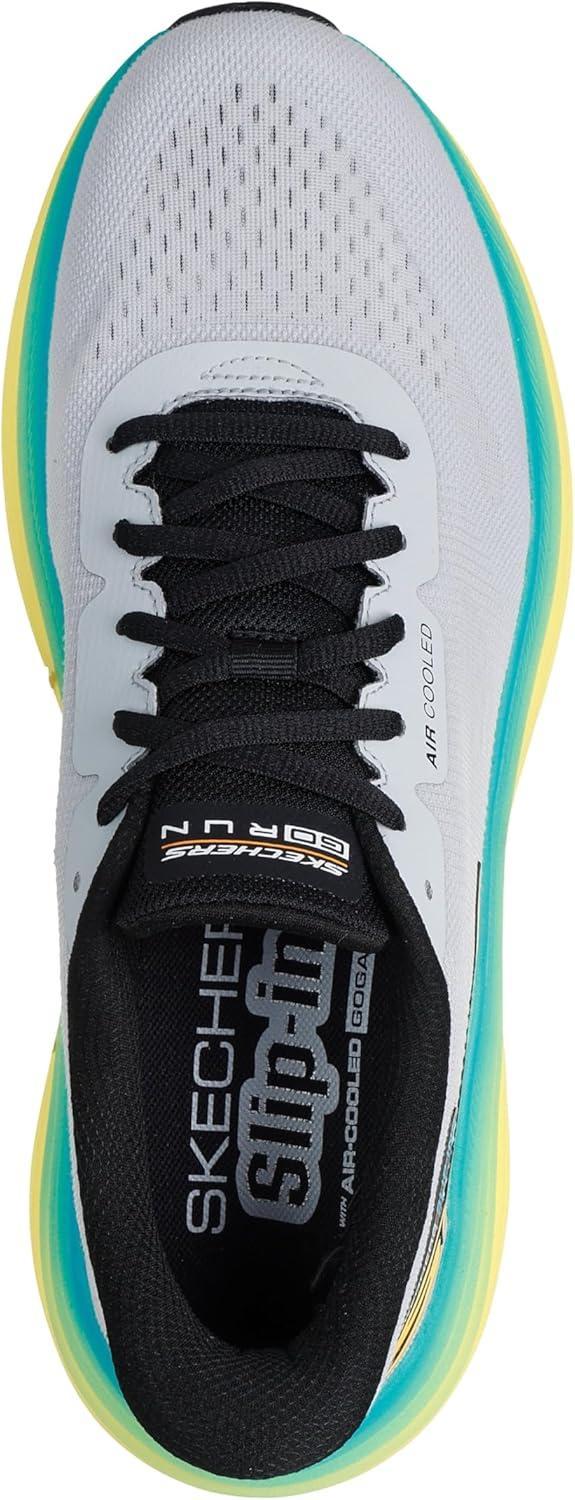 imageSkechers Mens Mens Hands Free Slipins Max Cushioning Endeavour Exciton SneakerWhiteMulti