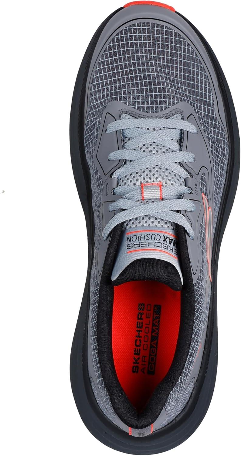 imageSkechers Mens Mens Max Cushioning Endeavour Space Angle SneakerCharcoal