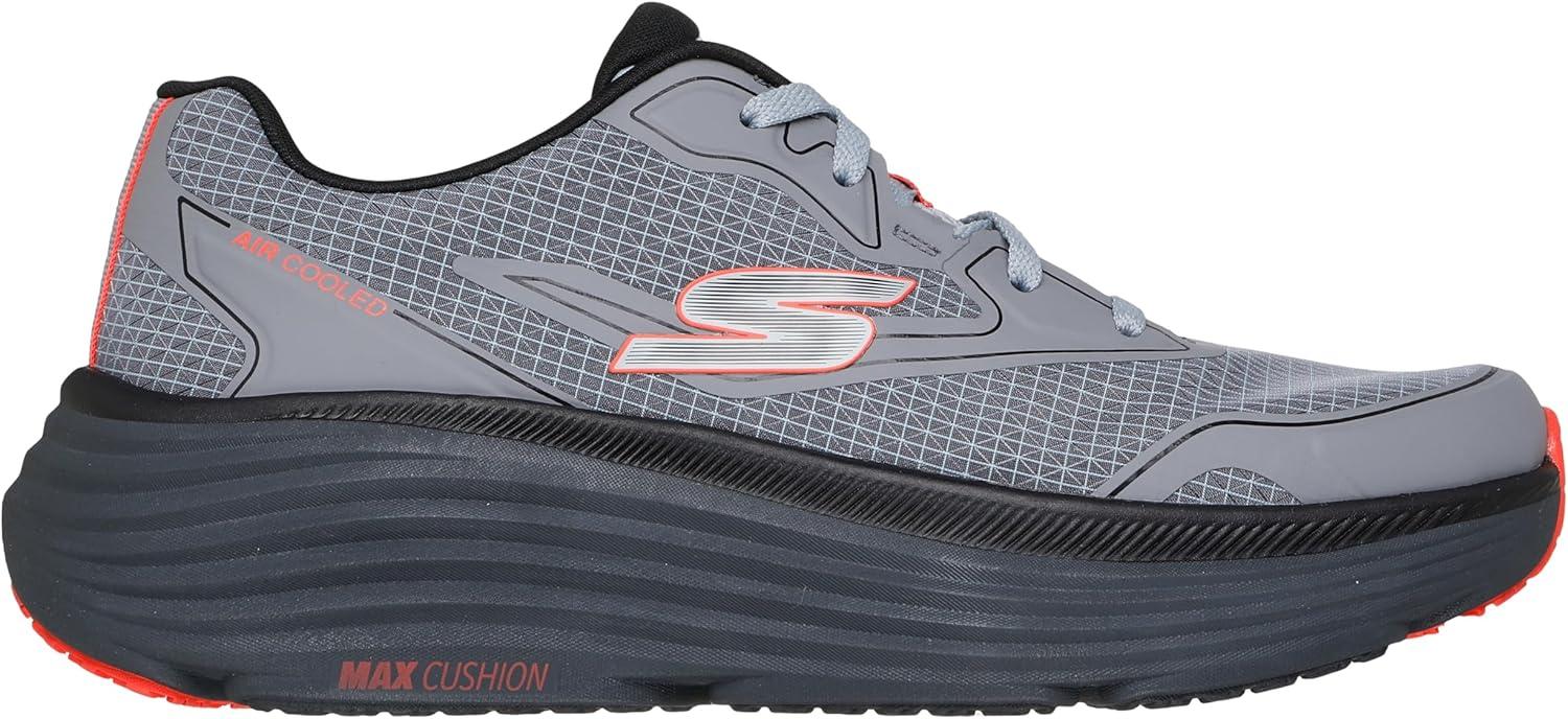 imageSkechers Mens Mens Max Cushioning Endeavour Space Angle SneakerCharcoal