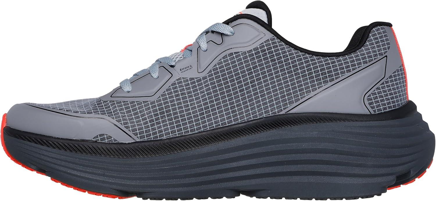 imageSkechers Mens Mens Max Cushioning Endeavour Space Angle SneakerCharcoal