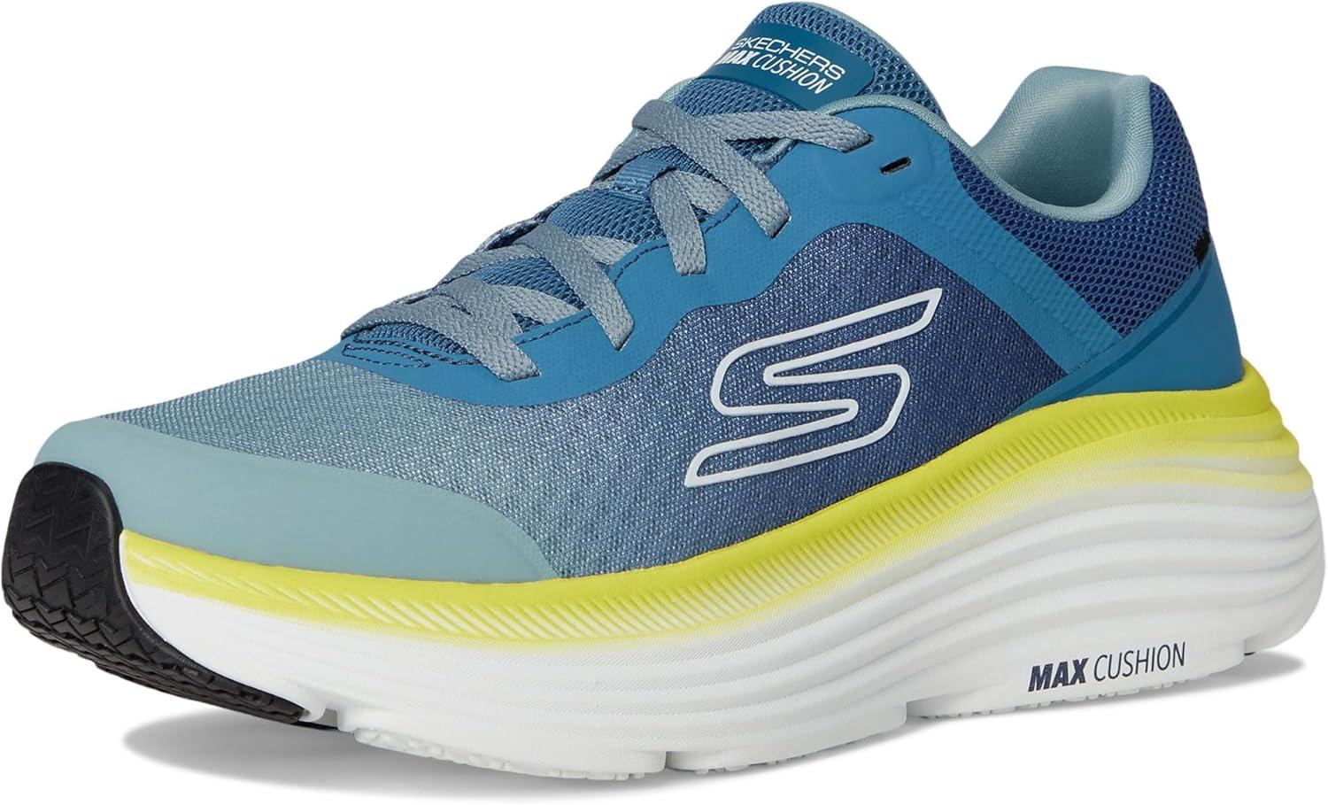 imageSkechers Mens Mens Max Cushioning Endeavour SneakerNavyLime