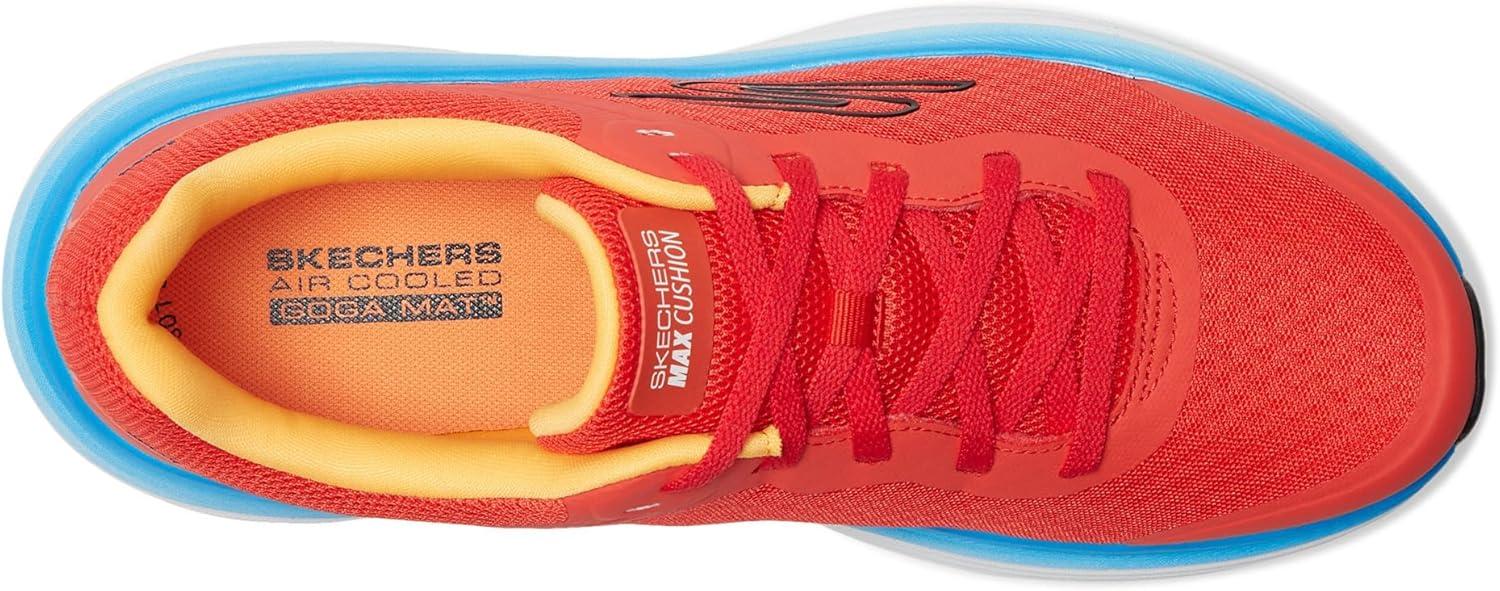 imageSkechers Mens Mens Max Cushioning Endeavour SneakerOrangeBlue
