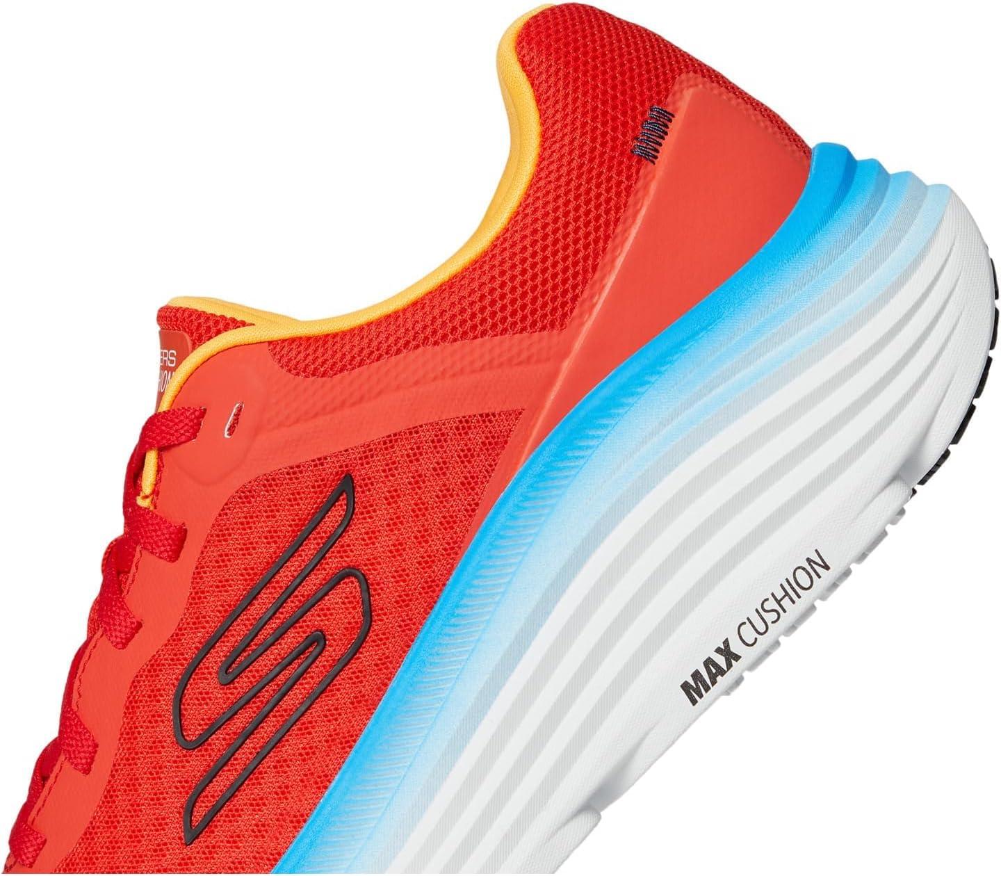 imageSkechers Mens Mens Max Cushioning Endeavour SneakerOrangeBlue