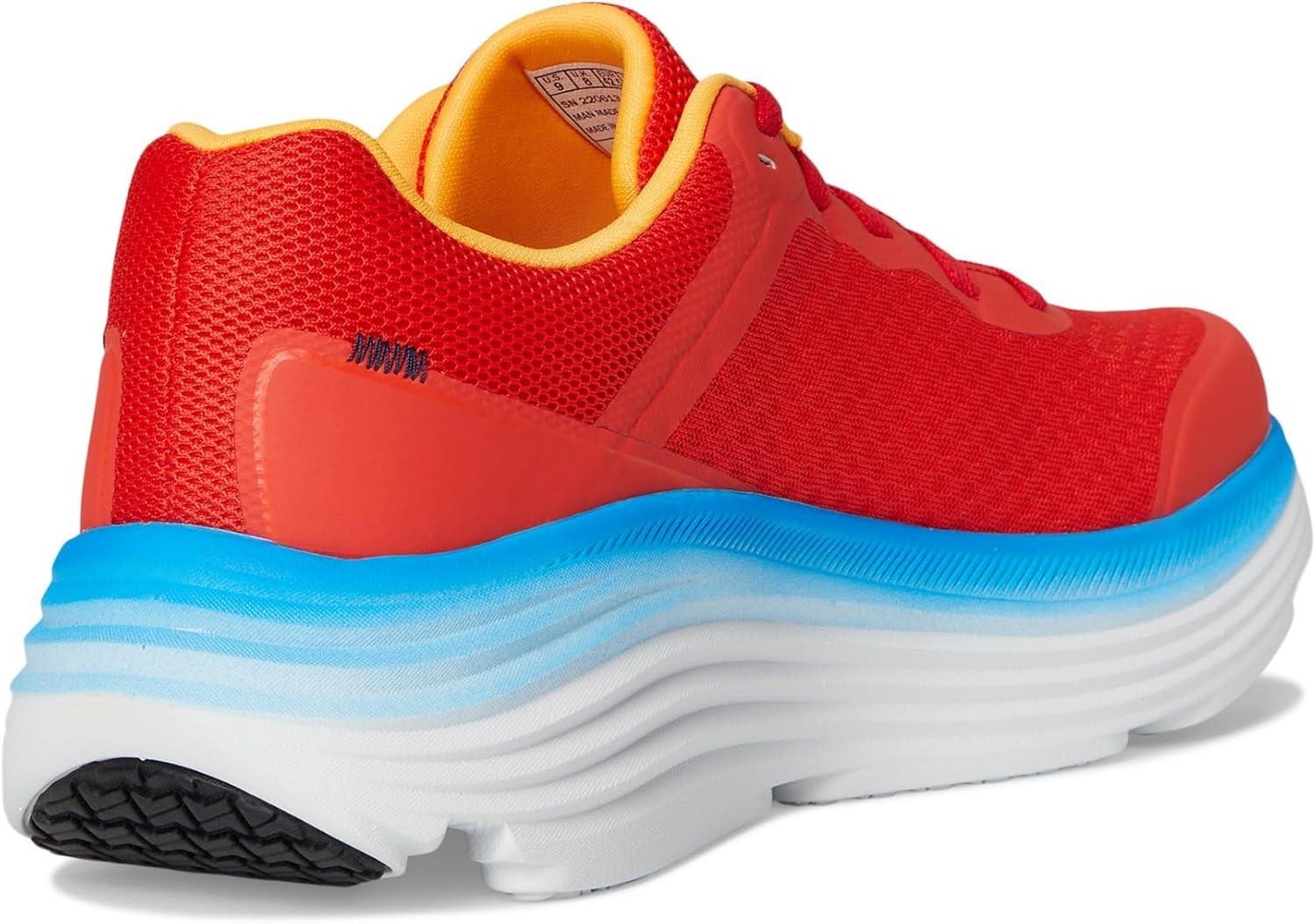 imageSkechers Mens Mens Max Cushioning Endeavour SneakerOrangeBlue