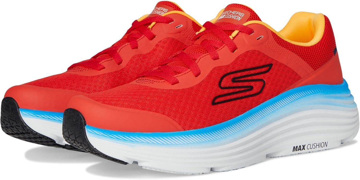 imageSkechers Mens Mens Max Cushioning Endeavour SneakerOrangeBlue