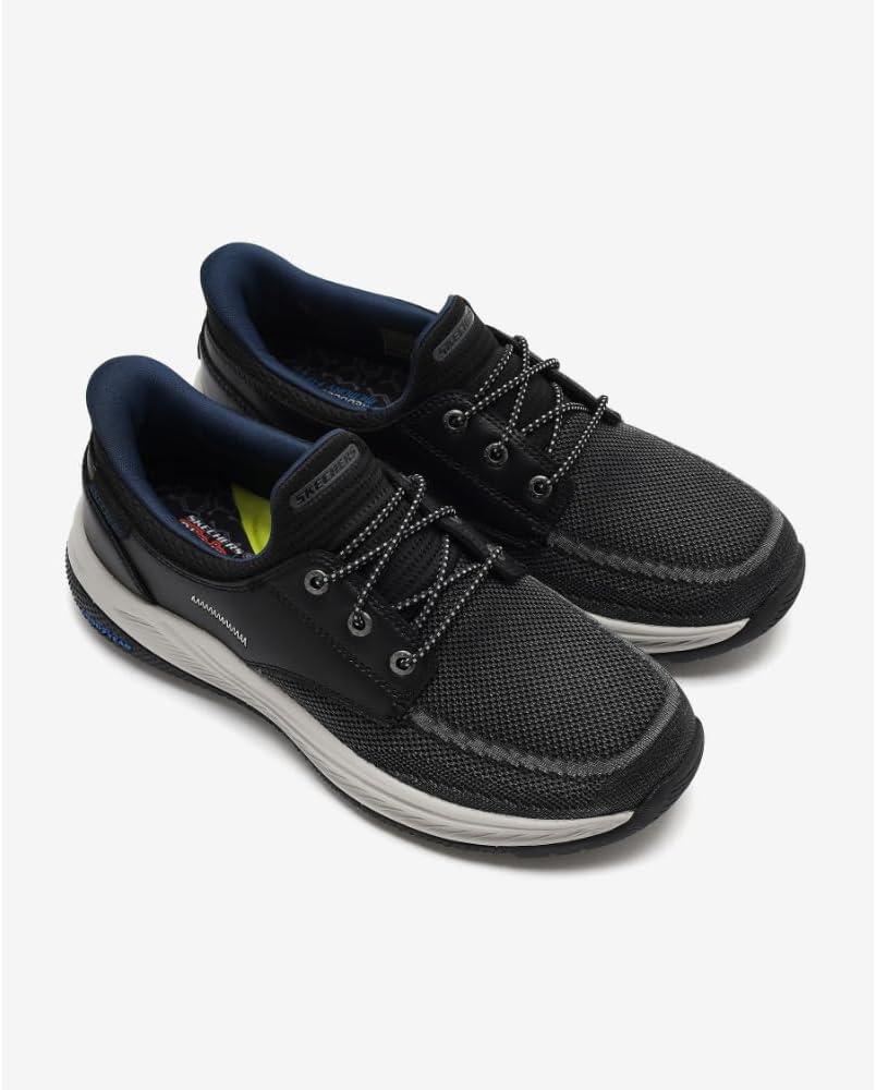 imageSkechers Mens MeroeAlden Fashion SneakersBlack