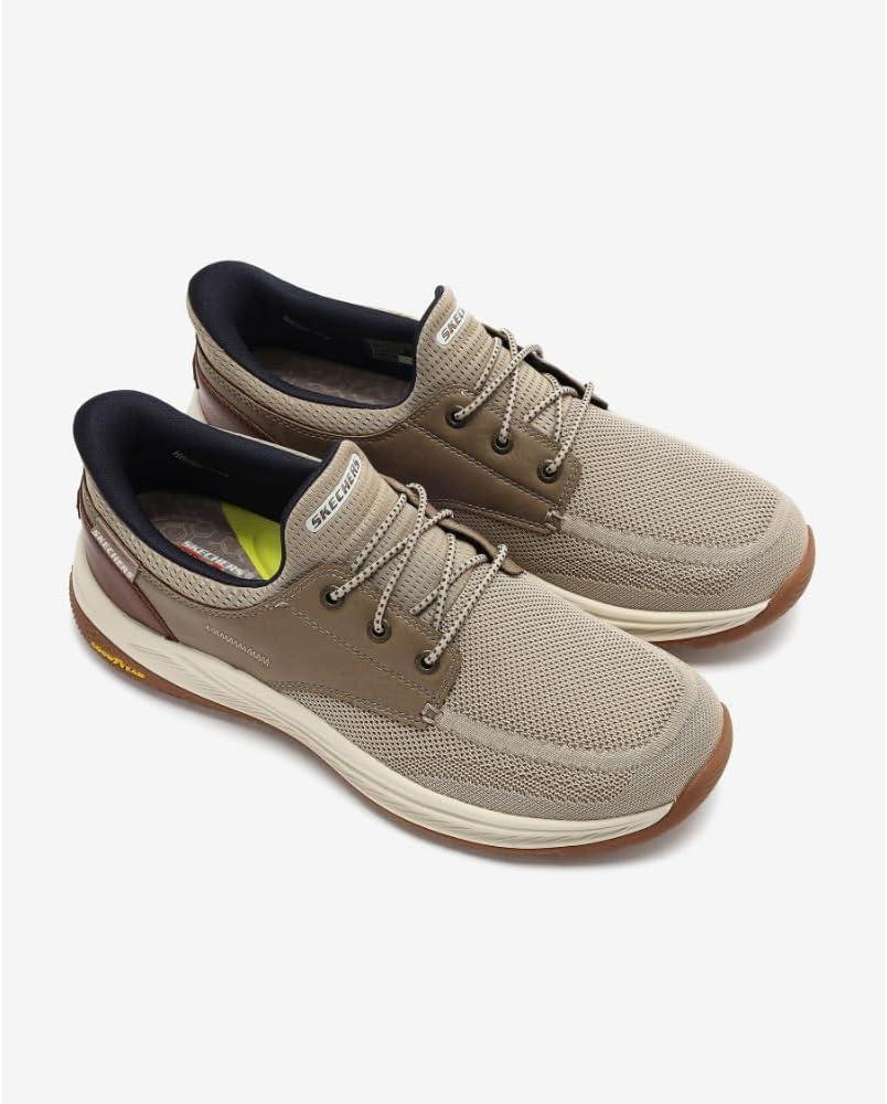 imageSkechers Mens MeroeAlden Fashion SneakersTaupe