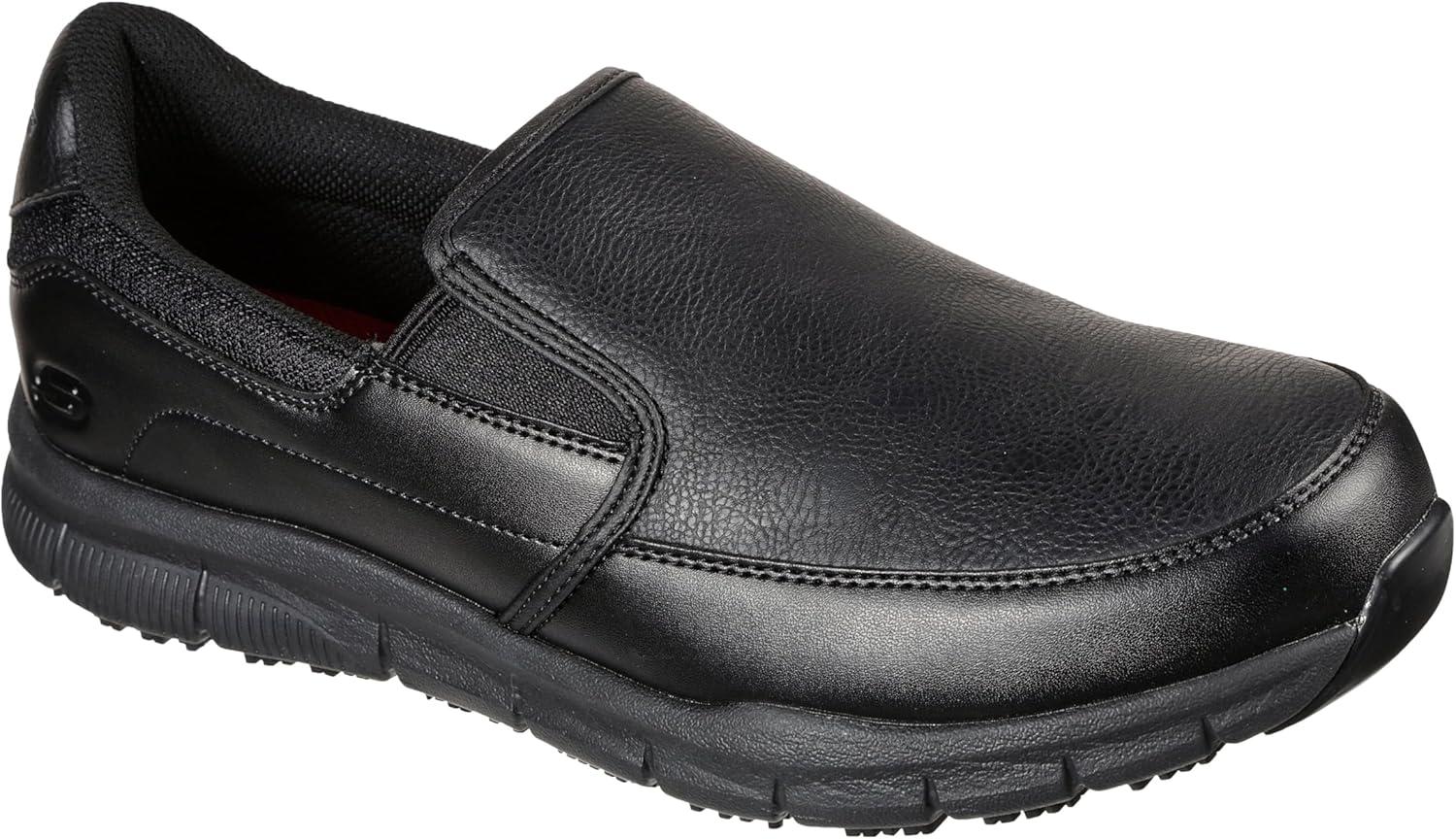 imageSkechers Mens NampaGroton Work ShoesBlack