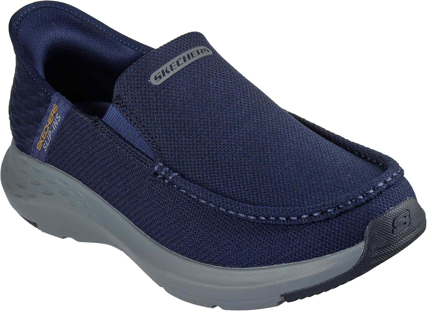 imageSkechers Mens Parson RalvenSlipOnNavy Mesh