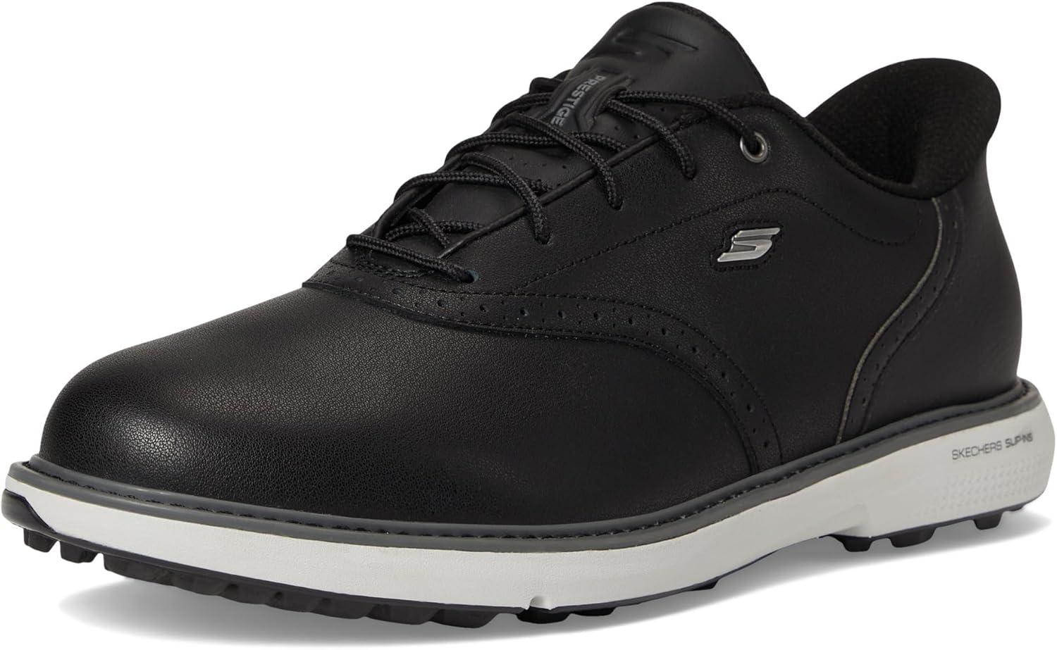 imageSkechers Mens Prestige Slipin Arch Fit Golf ShoeBlack Spikeless