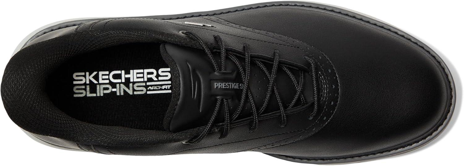 imageSkechers Mens Prestige Slipin Arch Fit Golf ShoeBlack Spikeless