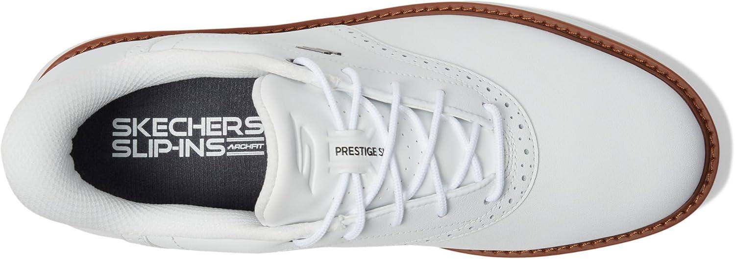 imageSkechers Mens Prestige Slipin Arch Fit Golf ShoeWhite Spikeless