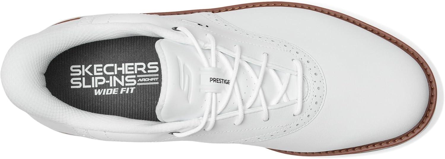 imageSkechers Mens Prestige Slipin Arch Fit Golf ShoeWhiteNavy
