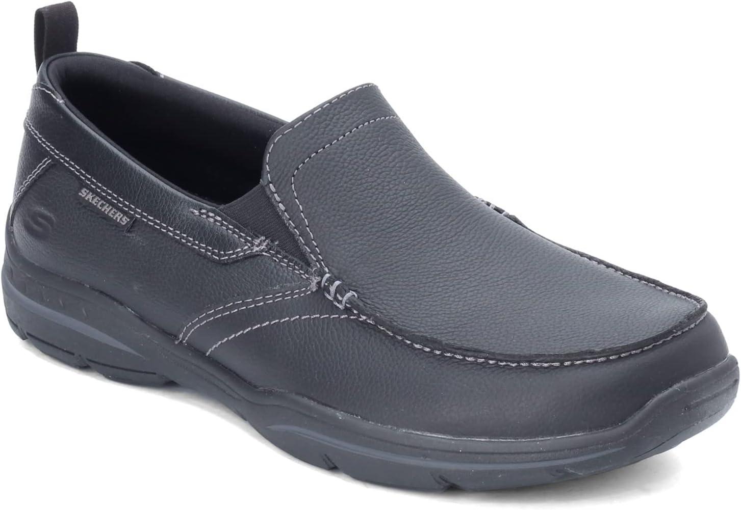 imageSkechers Mens Relaxed Fit Harper Forde SlipOn LoaferBlack