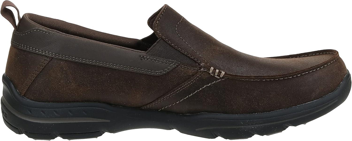 imageSkechers Mens Relaxed Fit Harper Forde SlipOn LoaferDark Brown