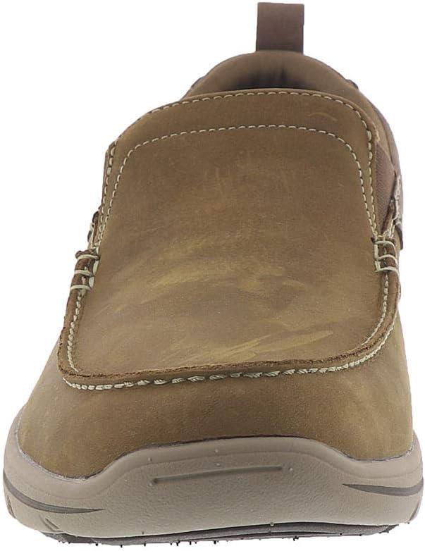 imageSkechers Mens Relaxed Fit Harper Forde SlipOn LoaferDsch Brown