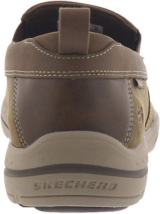 imageSkechers Mens Relaxed Fit Harper Forde SlipOn LoaferDsch Brown