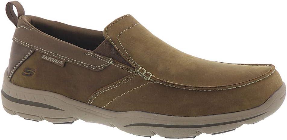 imageSkechers Mens Relaxed Fit Harper Forde SlipOn LoaferDsch Brown