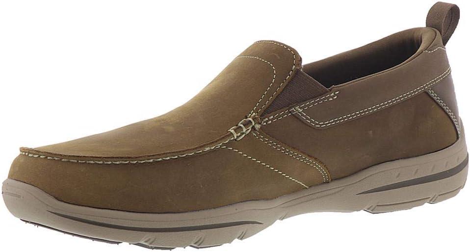 imageSkechers Mens Relaxed Fit Harper Forde SlipOn LoaferDsch Brown