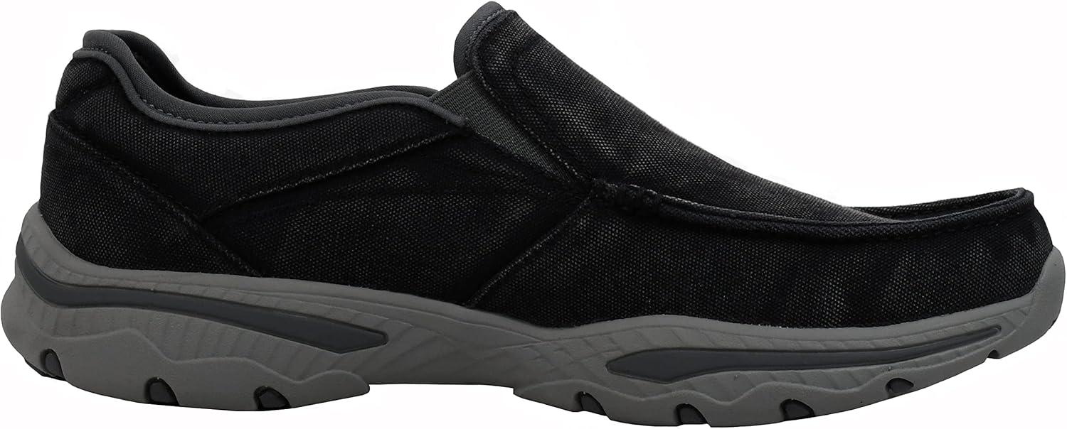 imageSkechers Mens Relaxed FitCrestonMosecoBlackGrey