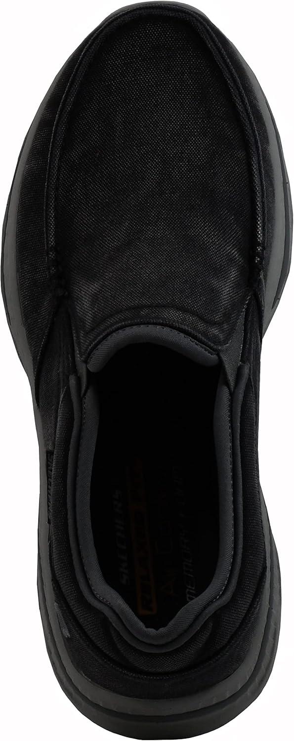 imageSkechers Mens Relaxed FitCrestonMosecoBlackGrey