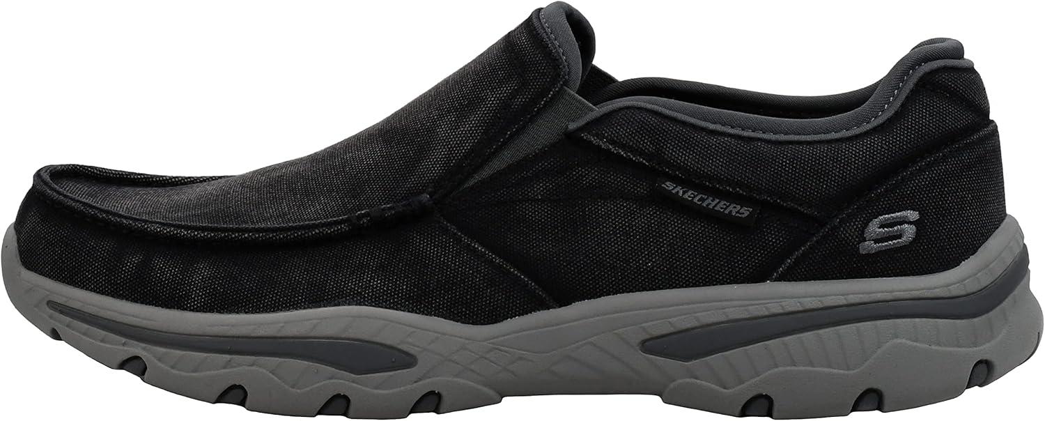 imageSkechers Mens Relaxed FitCrestonMosecoBlackGrey
