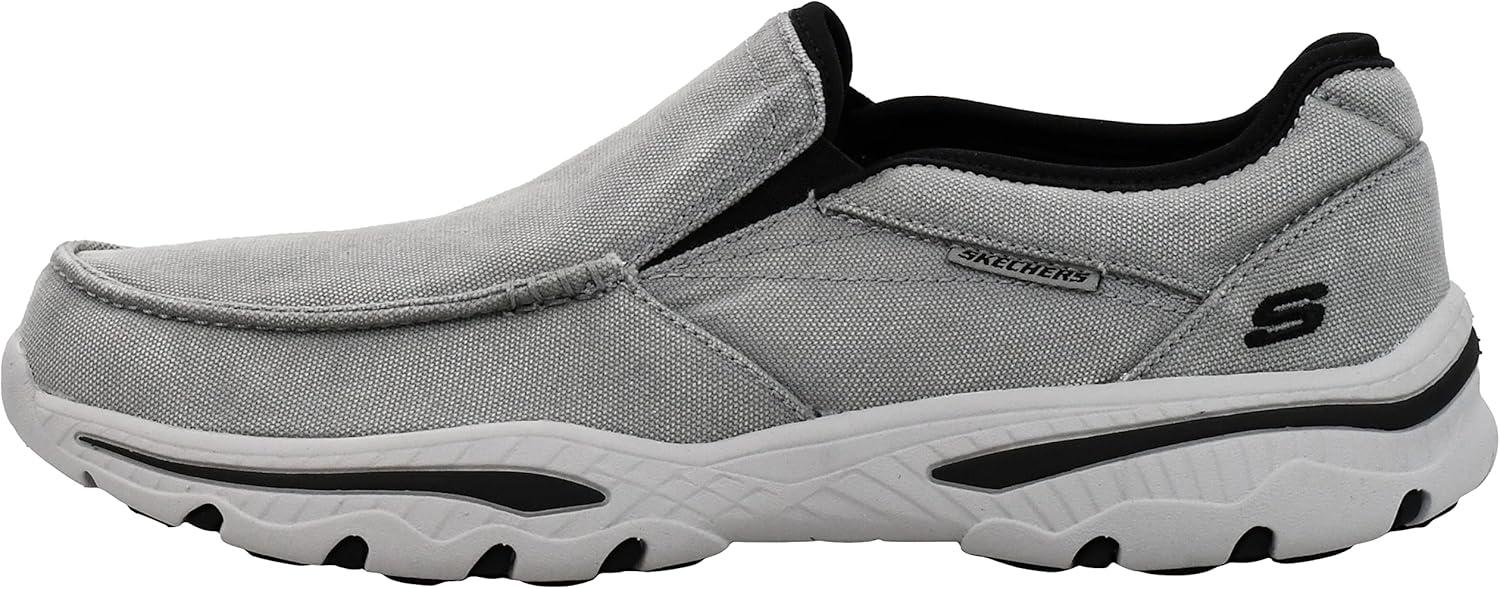 imageSkechers Mens Relaxed FitCrestonMosecoGreyBlack
