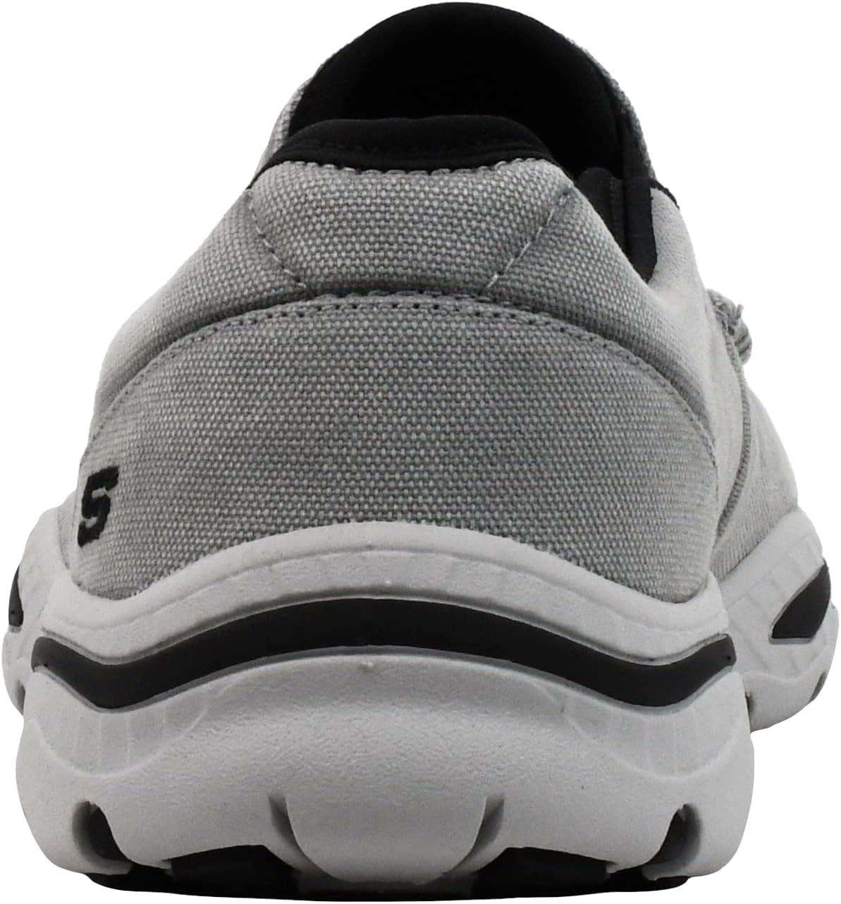 imageSkechers Mens Relaxed FitCrestonMosecoGreyBlack