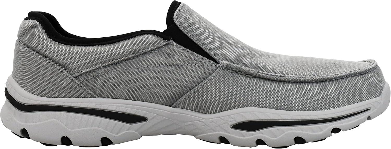 imageSkechers Mens Relaxed FitCrestonMosecoGreyBlack