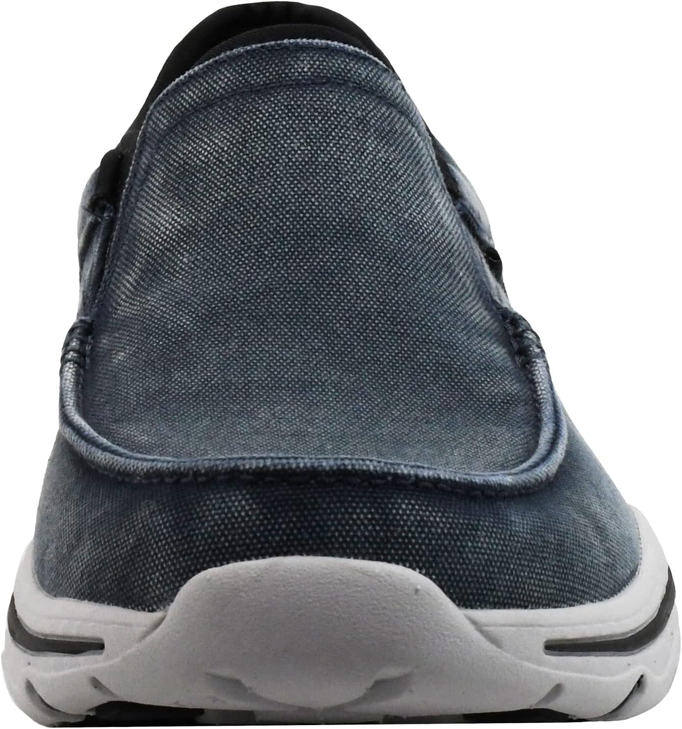 imageSkechers Mens Relaxed FitCrestonMosecoNavyBlack