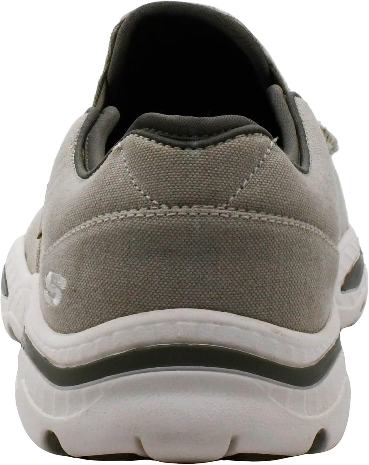 imageSkechers Mens Relaxed FitCrestonMosecoStone