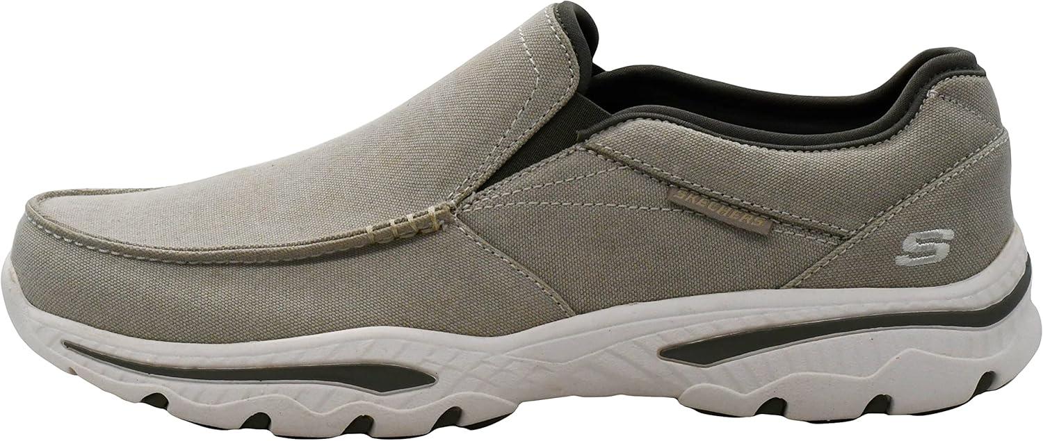 imageSkechers Mens Relaxed FitCrestonMosecoStone