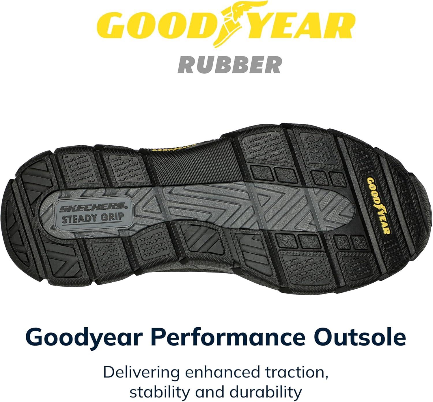 imageSkechers Mens RespectedBoswell Mid Top Leather Moc Toe SneakersBlack