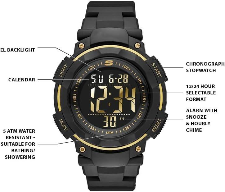 imageSkechers Mens RuhlandRuhland BlackGold