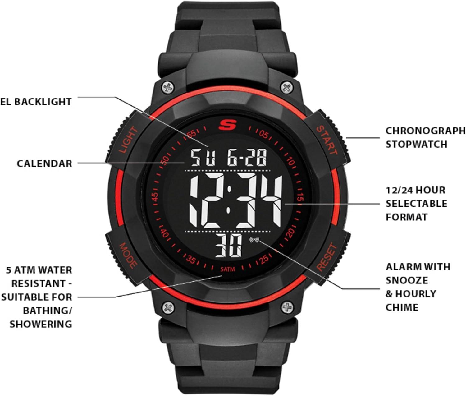 imageSkechers Mens RuhlandRuhland BlackRed