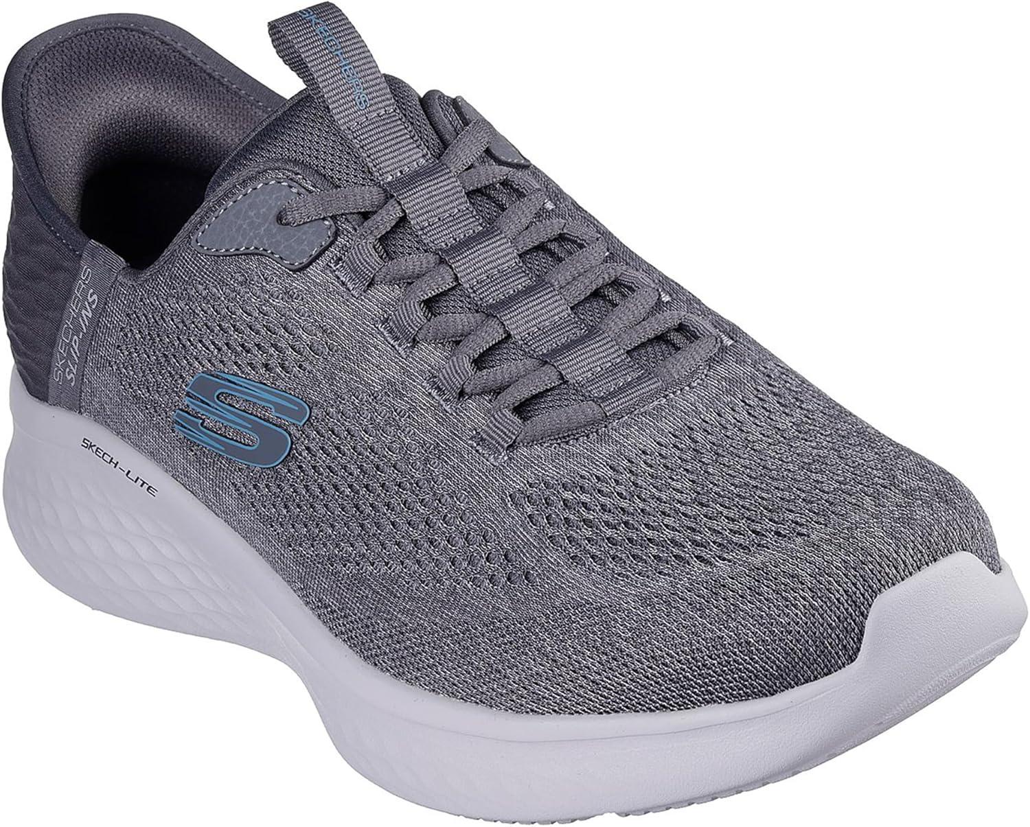 imageSkechers Mens Skechlite Pro Primebase Hands Free SlipinCharcoalBlue