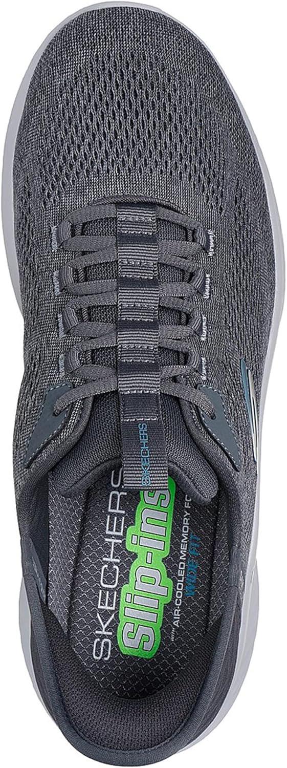 imageSkechers Mens Skechlite Pro Primebase Hands Free SlipinCharcoalBlue