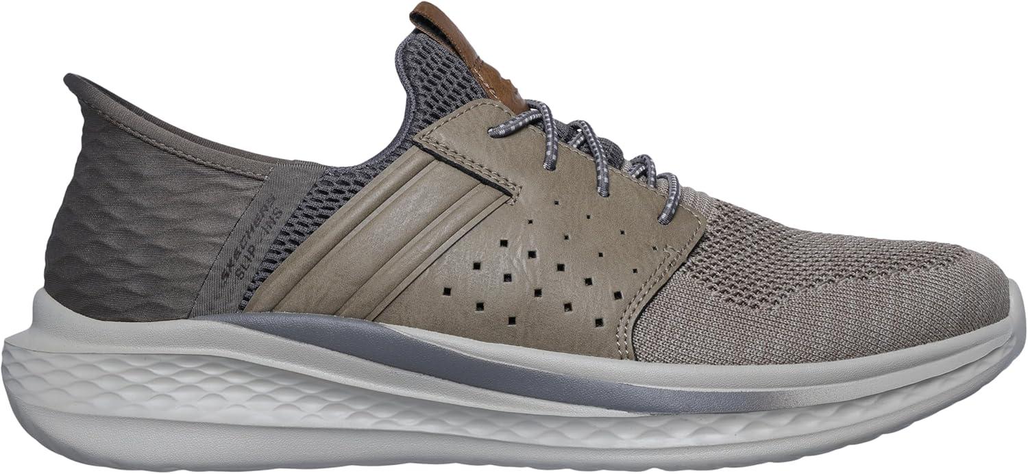 imageSkechers Mens Slade Ocon Hands Free SlipinMoccasinBeige