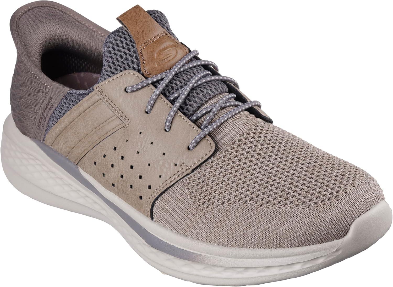 imageSkechers Mens Slade Ocon Hands Free SlipinMoccasinBeige