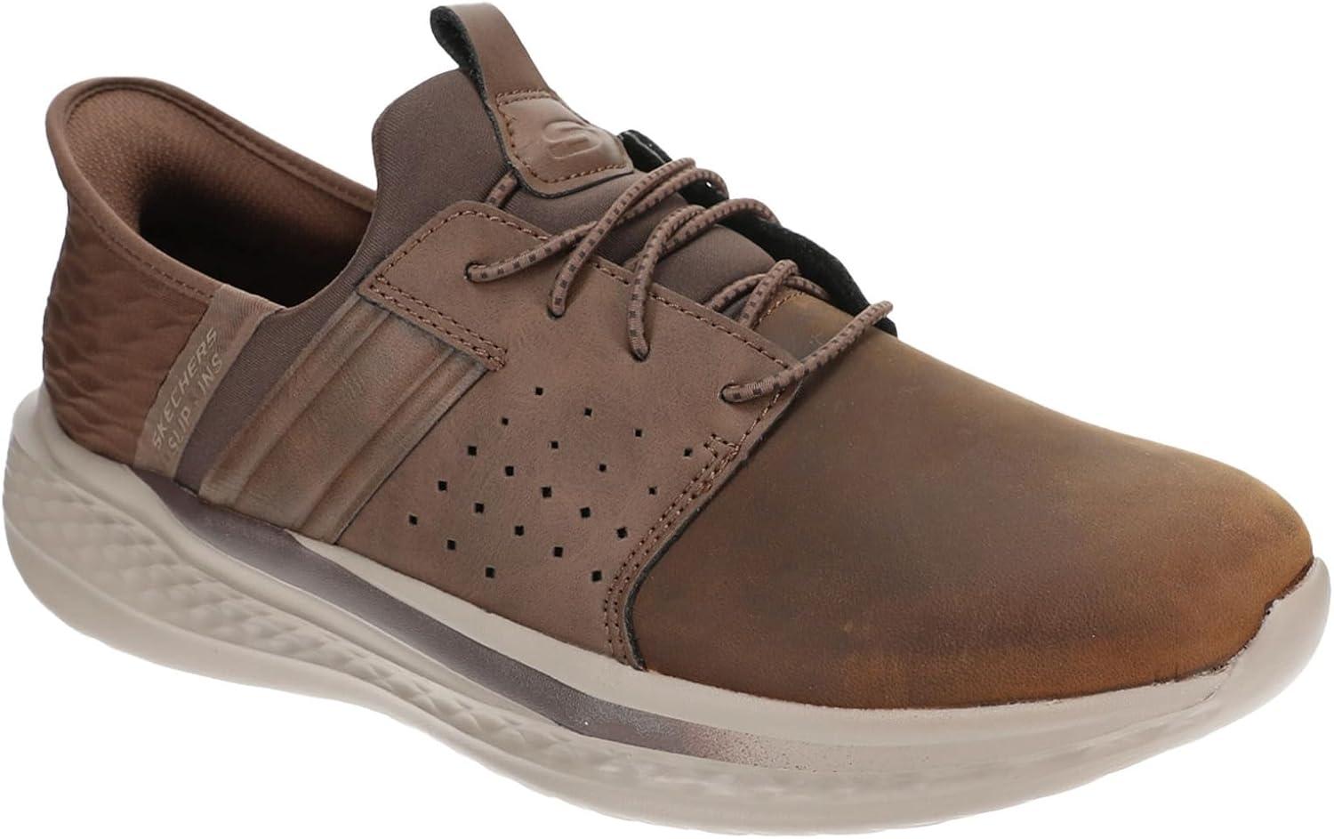 imageSkechers Mens Slade Zachary Hands Free SlipinBrown