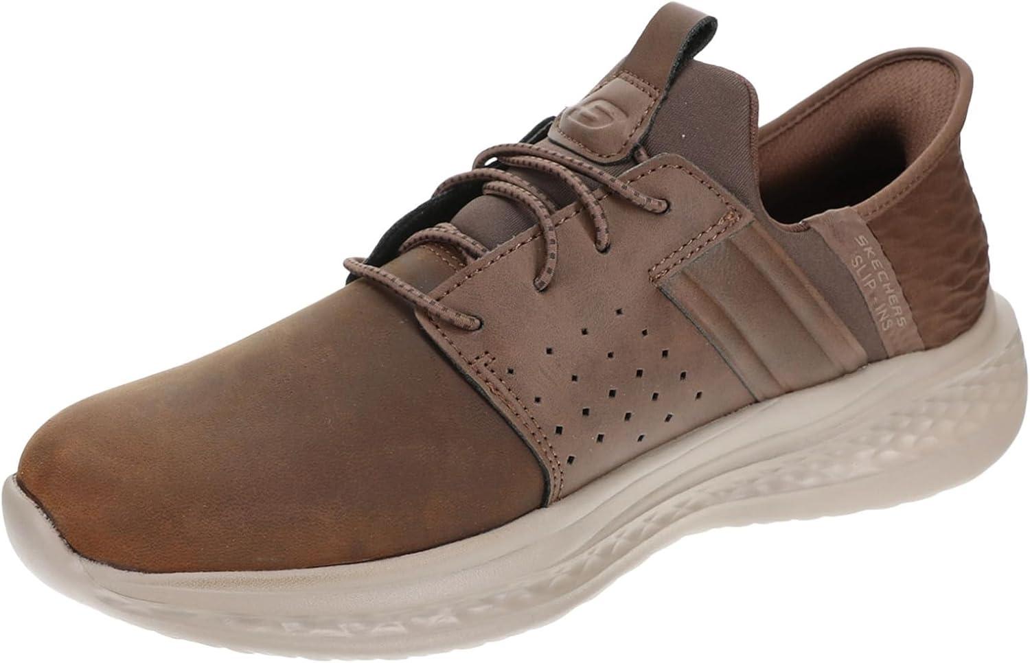imageSkechers Mens Slade Zachary Hands Free SlipinBrown