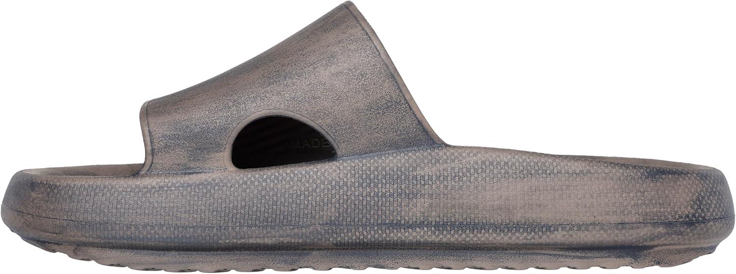 imageSkechers Mens Slide SandalKhaki
