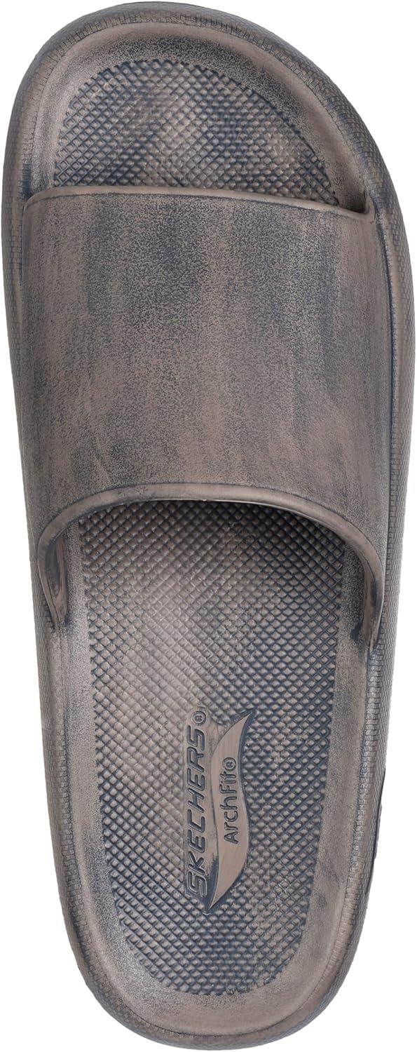 imageSkechers Mens Slide SandalKhaki