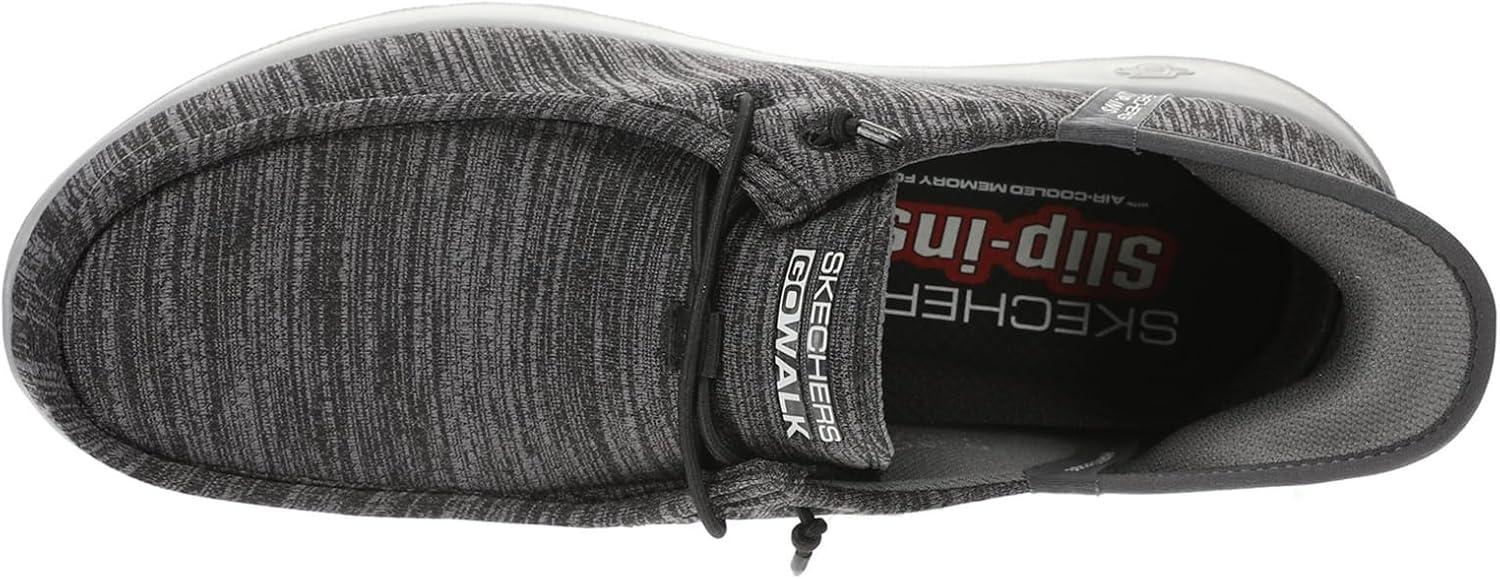 imageSkechers Mens Slip Ins Go Walk Max Free HandsCharcoalBlack