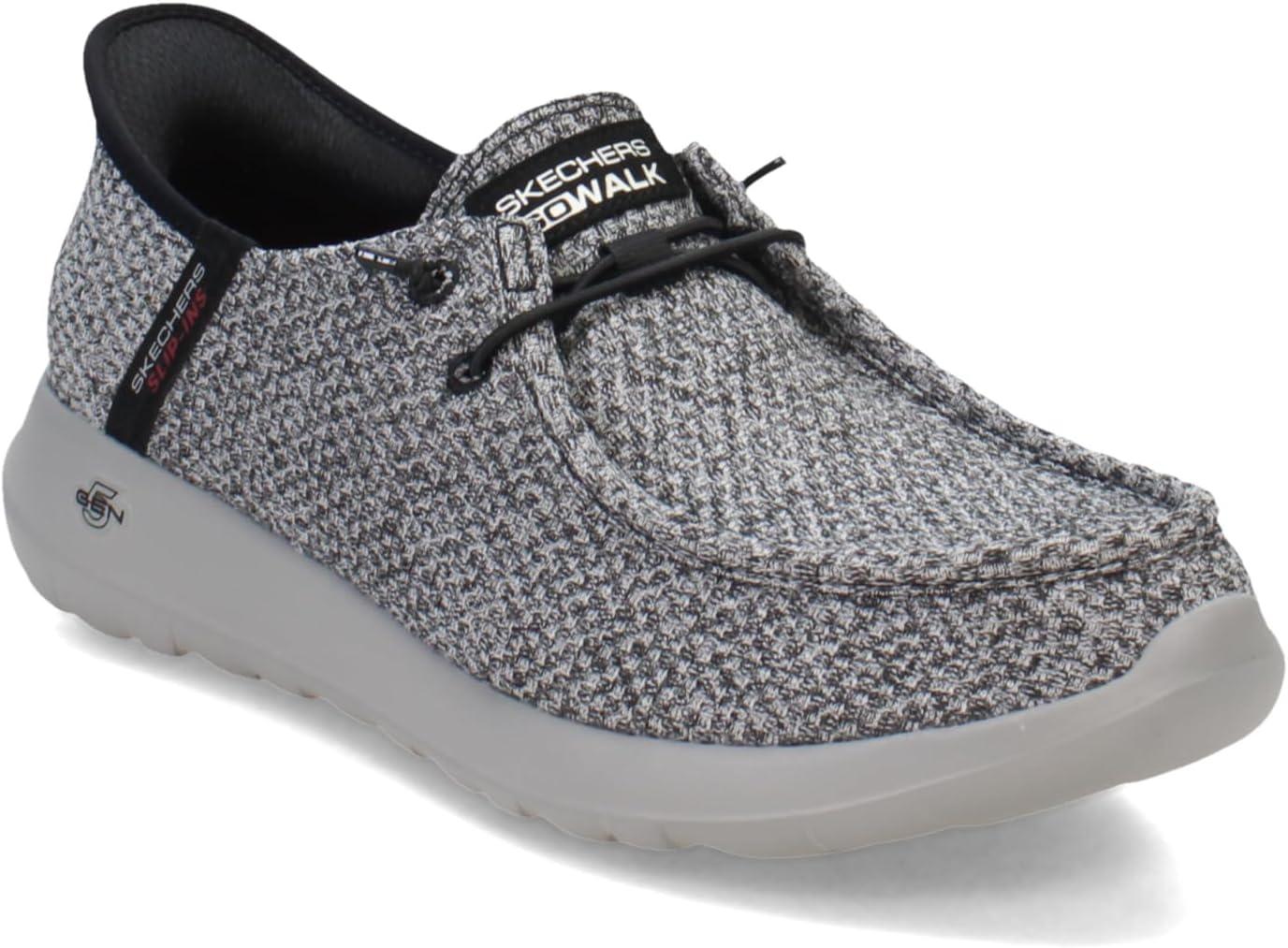 imageSkechers Mens Slip Ins Go Walk Max Free HandsGreyBlack