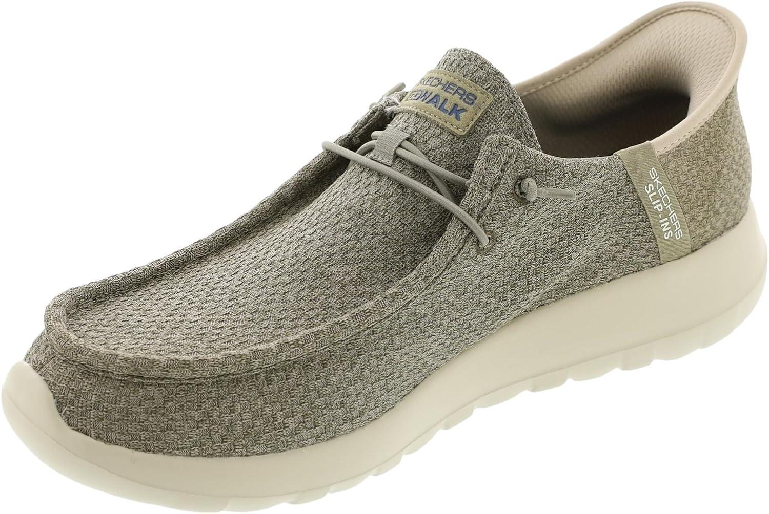imageSkechers Mens Slip Ins Go Walk Max Free HandsTaupe